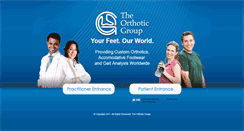 Desktop Screenshot of crs.theorthoticgroup.com